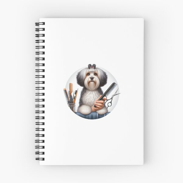 Item preview, Hairdresser / Hairstylist / Groomer- Havanese  designed and sold by Alysha Lenderman.