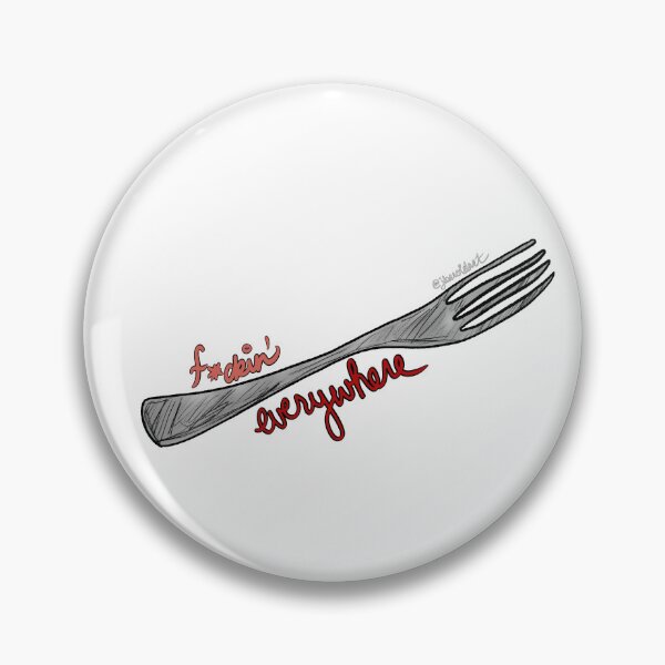 Item preview, Forks are Everywhere [Clean] designed and sold by Art by Jessica Beroldi.
