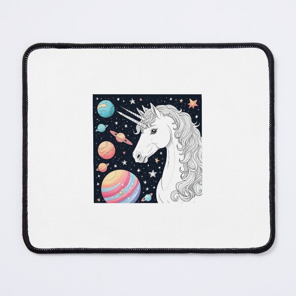 Item preview, Space Unicorn Colorful Illustration designed and sold by BotanicB.