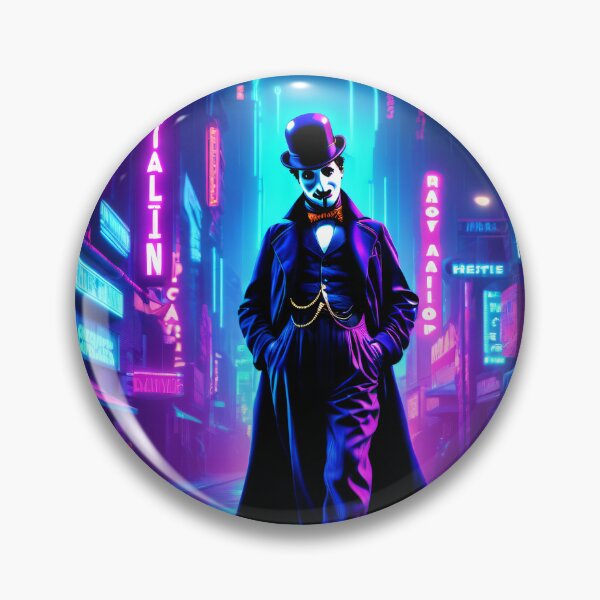 Item preview, Neon Nocturne: The Enigmatic Wanderer designed and sold by opulantorbit.