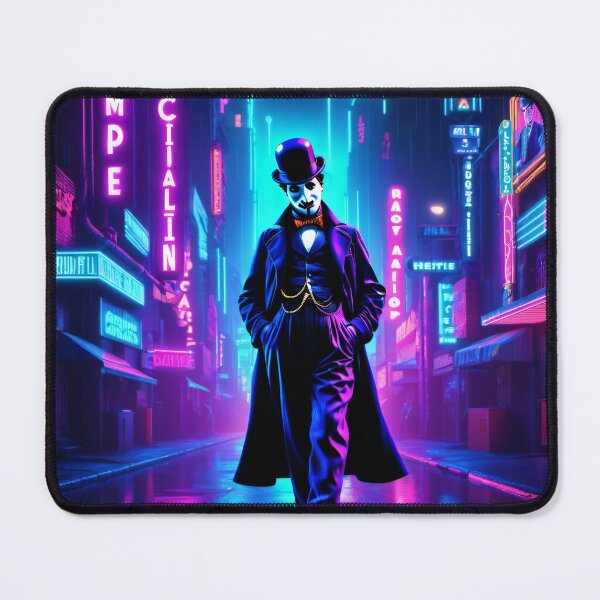Item preview, Neon Nocturne: The Enigmatic Wanderer designed and sold by opulantorbit.