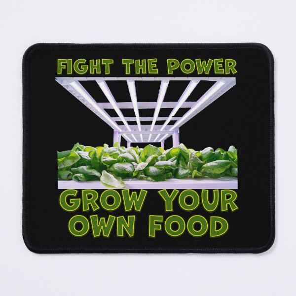 Item preview, Fight the power - grow your own food designed and sold by Signs for Dark Times.