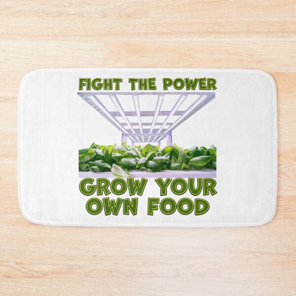 Item preview, Fight the power - grow your own food designed and sold by Signs for Dark Times.