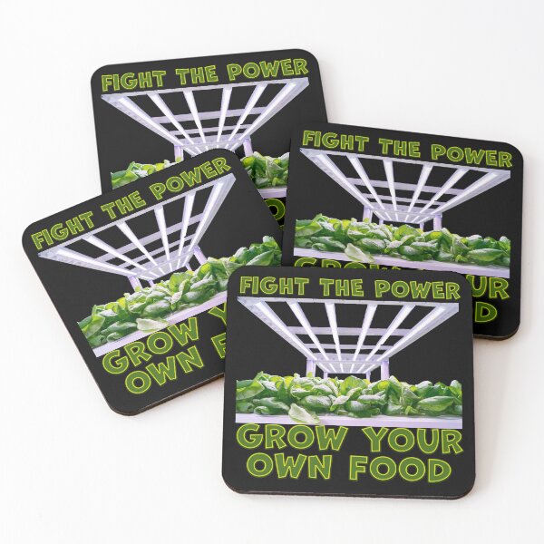 Item preview, Fight the power - grow your own food designed and sold by Signs for Dark Times.
