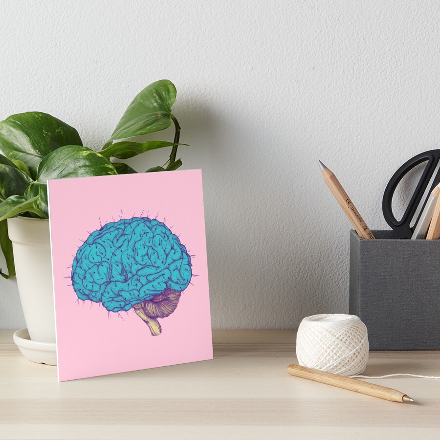 Succulent Mind Art Board Print