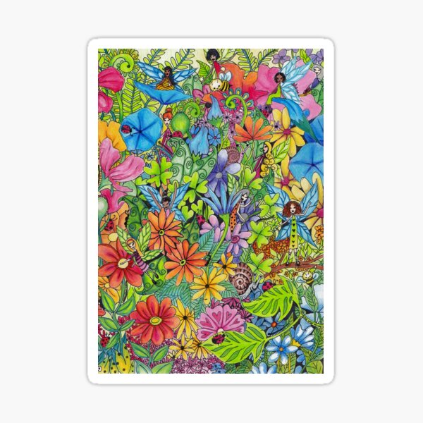 Fairy Garden Sticker
