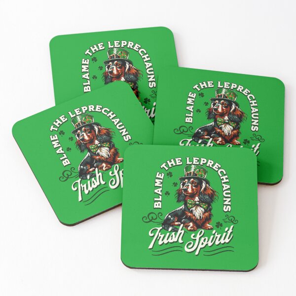 Item preview, St Patrick Day Longhaired Dachshund Cute designed and sold by Hic21.