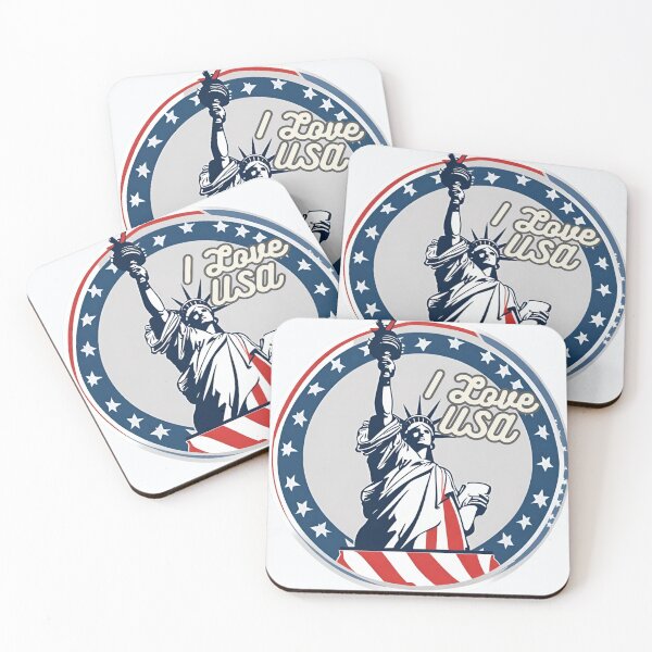 Item preview, I LOVE USA  designed and sold by Lunaawga.