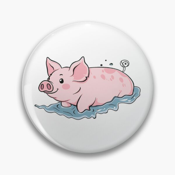Item preview, Swimming Pig designed and sold by ChrisCandle.