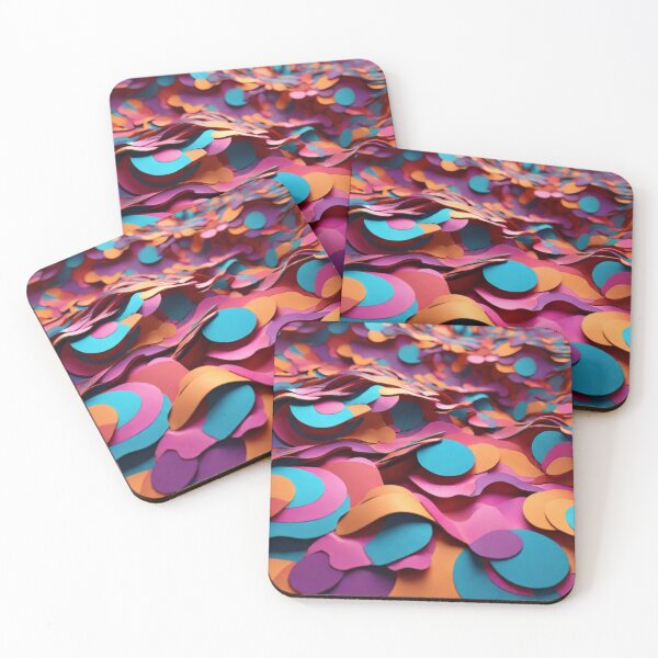 Item preview, Abstract Artistry with Psychedelic Circles and Polygons designed and sold by Zaramodo.