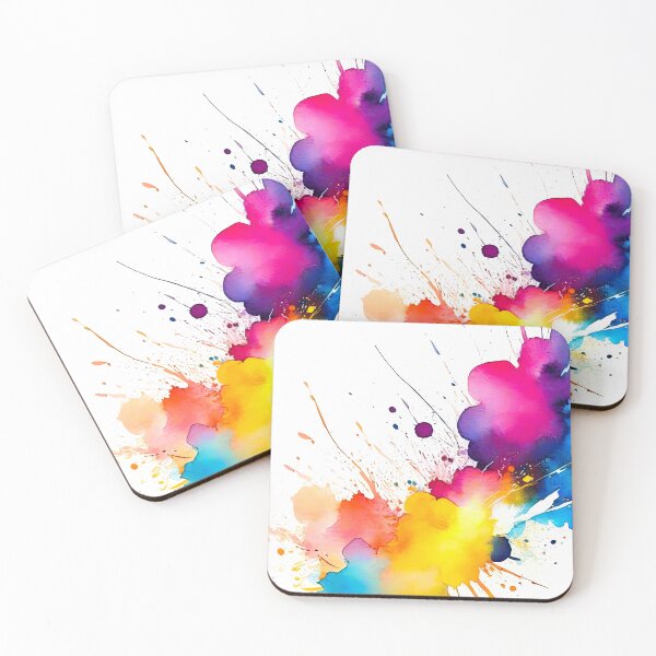 Item preview, Watercolor splash  designed and sold by myikigai.