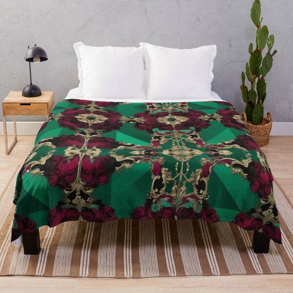 Item preview, Green & Burgundy Baroque designed and sold by DesignsByPrnces.