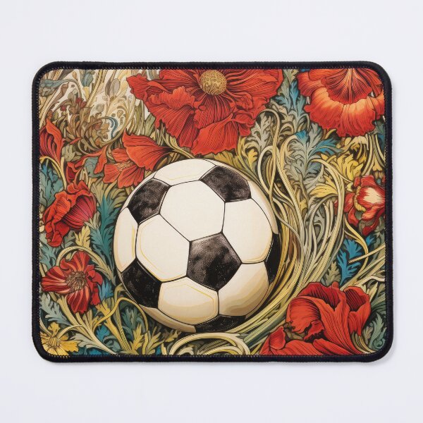 Item preview, The Beautiful Game in Bloom: A Morris-Inspired Tribute designed and sold by Prompt Football.