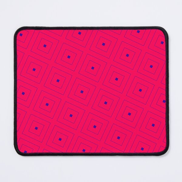 Item preview, Blue & Pink Assembled Outlined Tapered Squares Unlimited Ornaments designed and sold by Alchemy-A-La-G.