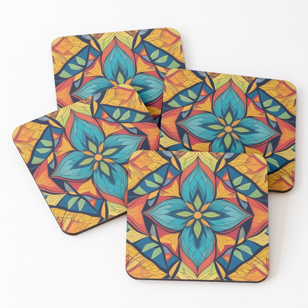 Item preview, Coasters (Set of 4) designed and sold by BubbleTextBox.