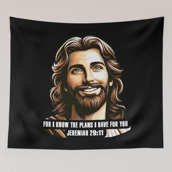 Item preview, Jeremiah 29:11 For I Know The Plans I Have For You designed and sold by plushism.