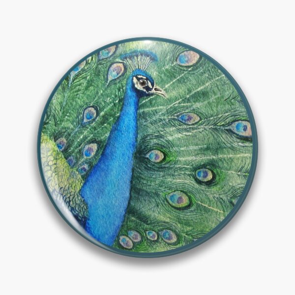 Item preview, Flashy Plumage Peacock designed and sold by EverIris.
