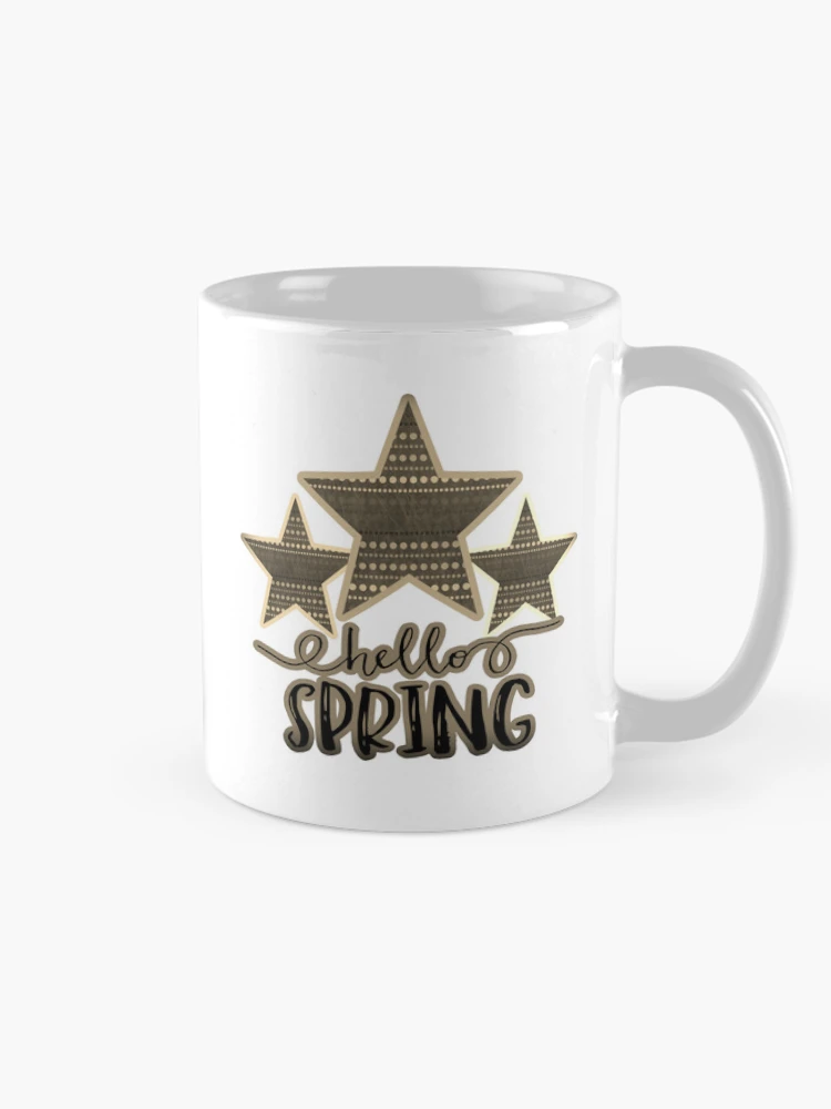Thumbnail 3 of 6, Coffee Mug, Hello Spring designed and sold by LemonFun.