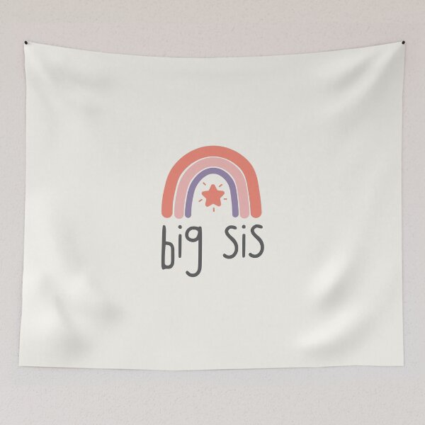 Item preview, Big Sis - Cute Rainbow - Gift For Your Big Sister designed and sold by patternjp.