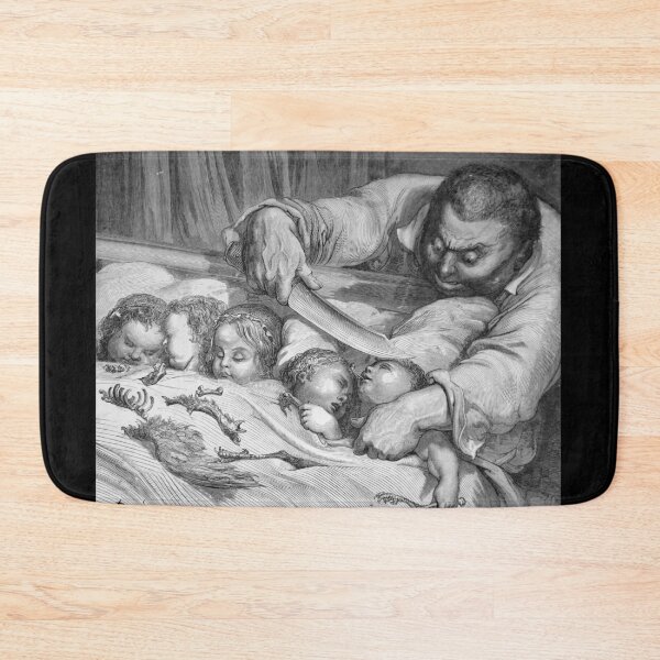 Item preview, The Ogre is Tricked - Gustave Dore Hop O My Thumb designed and sold by forgottenbeauty.