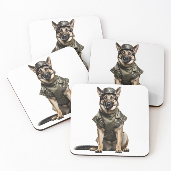 Item preview, Army German Shepherd - Dogs, Pets designed and sold by BarkStreetWear.