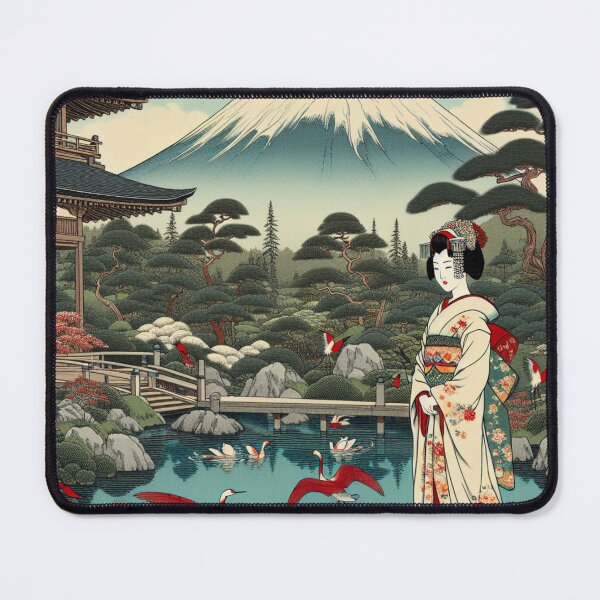 Item preview, Geisha Solitude in a Mt. Fuji Zen Garden designed and sold by HippieFarms11.