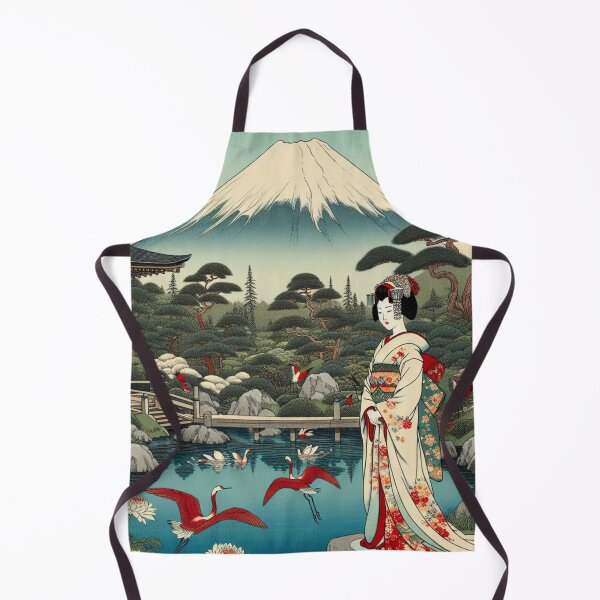 Item preview, Geisha Solitude in a Mt. Fuji Zen Garden designed and sold by HippieFarms11.