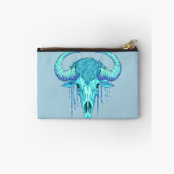 Item preview, Buffalo skull blue designed and sold by AngeMNunez.