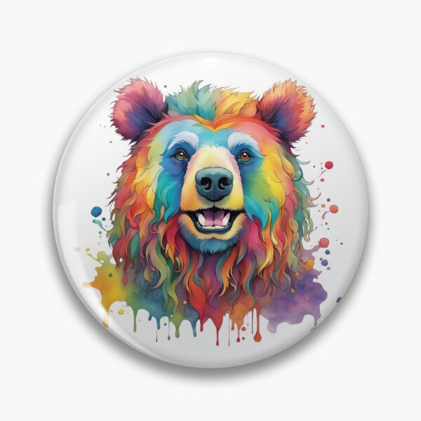 Item preview, Rainbow bear designed and sold by Jelena Slijepcevic.