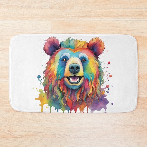 Item preview, Rainbow bear designed and sold by Jelena Slijepcevic.