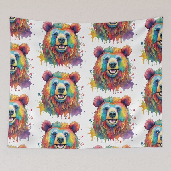 Item preview, Rainbow bear designed and sold by Jelena Slijepcevic.