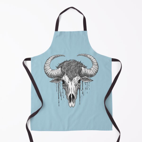 Item preview, Buffalo skull black designed and sold by AngeMNunez.