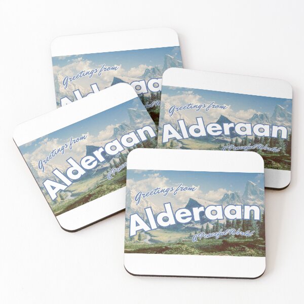Item preview, Alderaan Vintage Postcard designed and sold by smokeyhan.