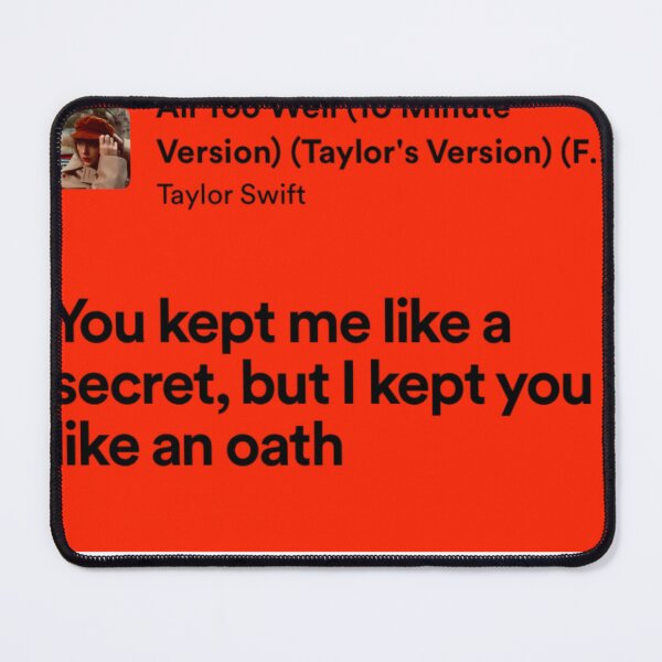 Item preview, taylor swift all too well lyrics designed and sold by surehan.