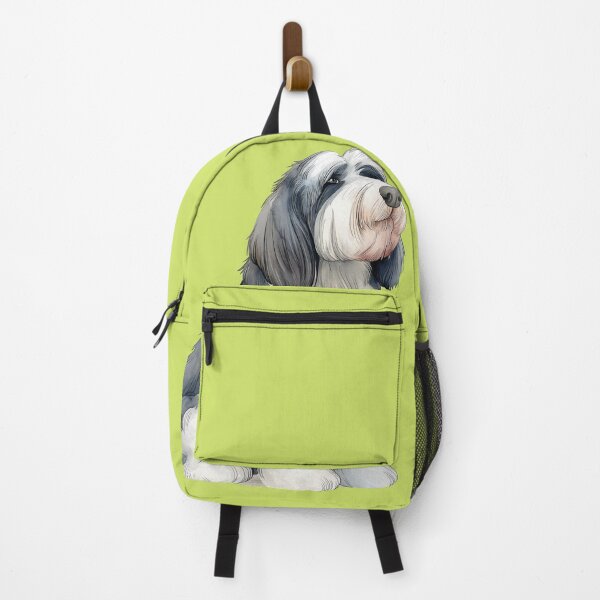 Item preview, Bearded Collie Scandinavian Watercolor Beardie designed and sold by EmilyFNM3D.