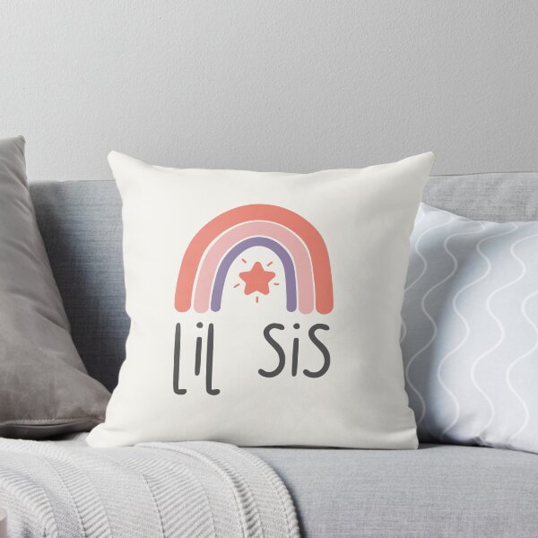Item preview, Lil Sis - Cute Rainbow - Gift For Your Little Sister designed and sold by patternjp.