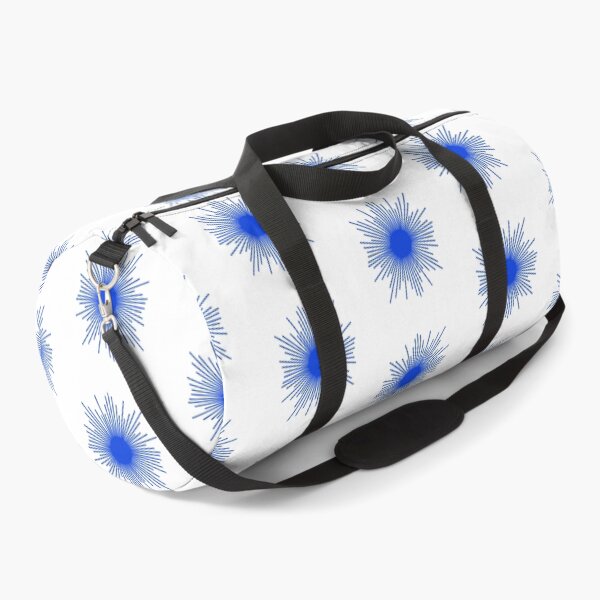 Item preview, Royal Blue Mid Century Modern Minimal Sunburst Retro Sun  designed and sold by kierkegaard.