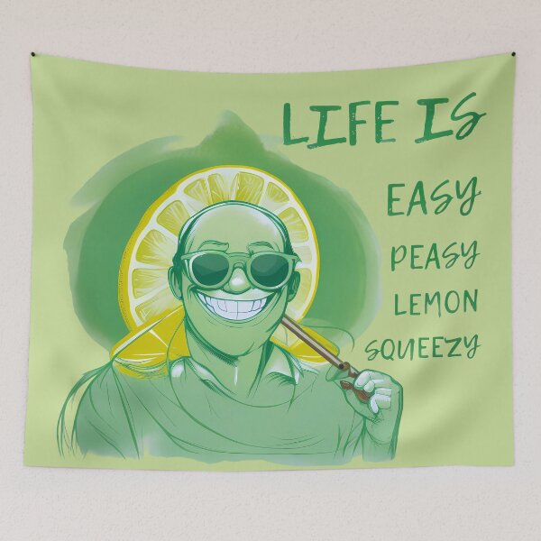 Item preview, Life is easy peasy lemon squeezy designed and sold by @ndrys.