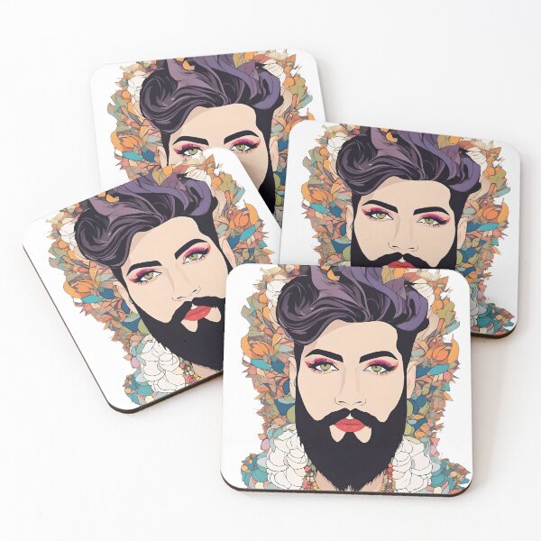 Item preview, Bearded Drag Queen designed and sold by ProudlyTogether.