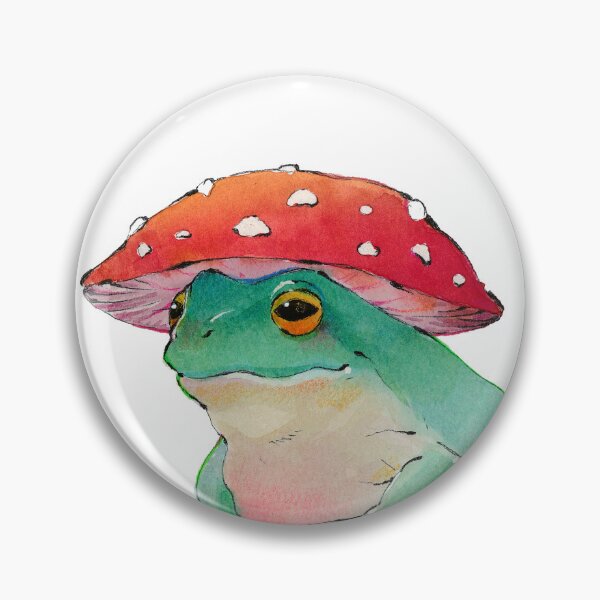 Item preview, Mushroom Frog designed and sold by Art By Isah.