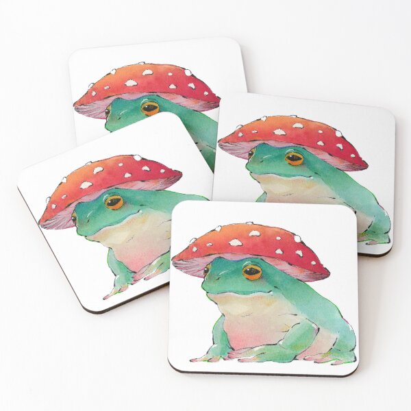 Item preview, Mushroom Frog designed and sold by Art By Isah.
