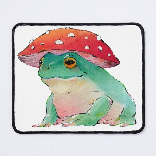 Item preview, Mushroom Frog designed and sold by Art By Isah.