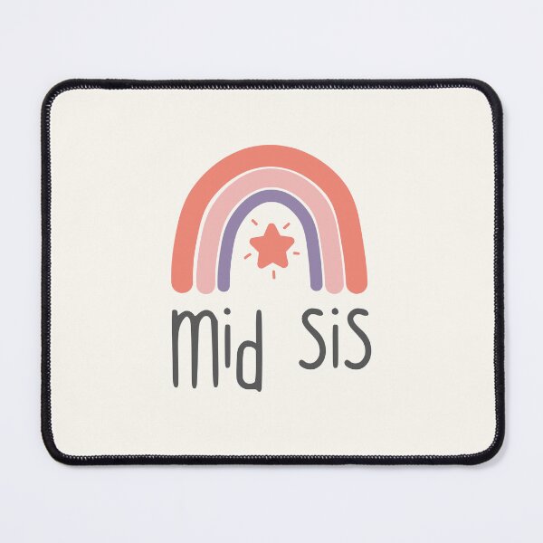 Item preview, Mid Sis - Cute Rainbow - Gift For Your Middle Sister designed and sold by patternjp.