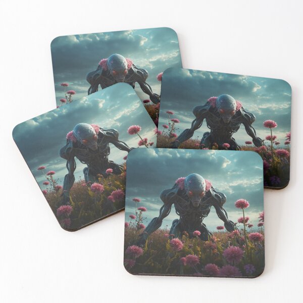 Item preview, Alien In Beautiful Flower Field designed and sold by SassyArtistry.