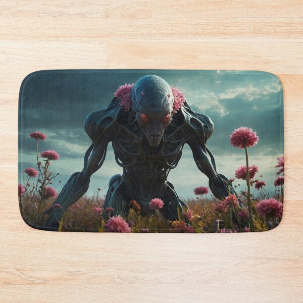 Item preview, Alien In Beautiful Flower Field designed and sold by SassyArtistry.