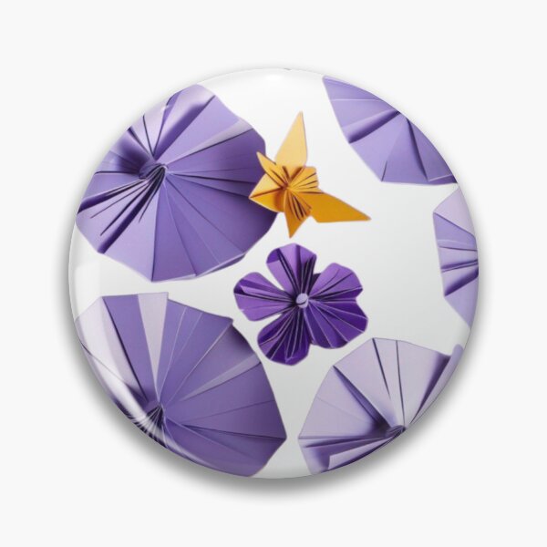 Item preview, Origami Violas and Violets - PanfurWare LLC designed and sold by PanfurWare-LLC.