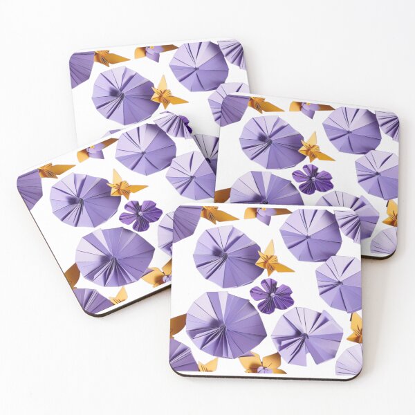 Item preview, Origami Violas and Violets - PanfurWare LLC designed and sold by PanfurWare-LLC.