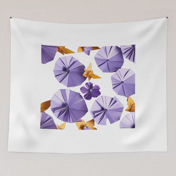 Item preview, Origami Violas and Violets - PanfurWare LLC designed and sold by PanfurWare-LLC.