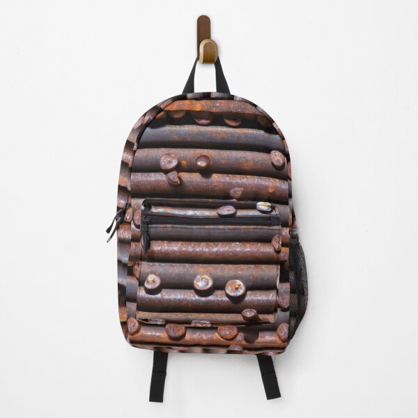 Item preview, Rusty Nails Hammered on Old Metal Wall - dePace' designed and sold by mrpropcake.