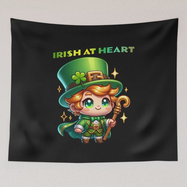 Item preview, Irish At Heart St. Patrick's Day , St Paddy Day  designed and sold by AnalajiaDesigns.